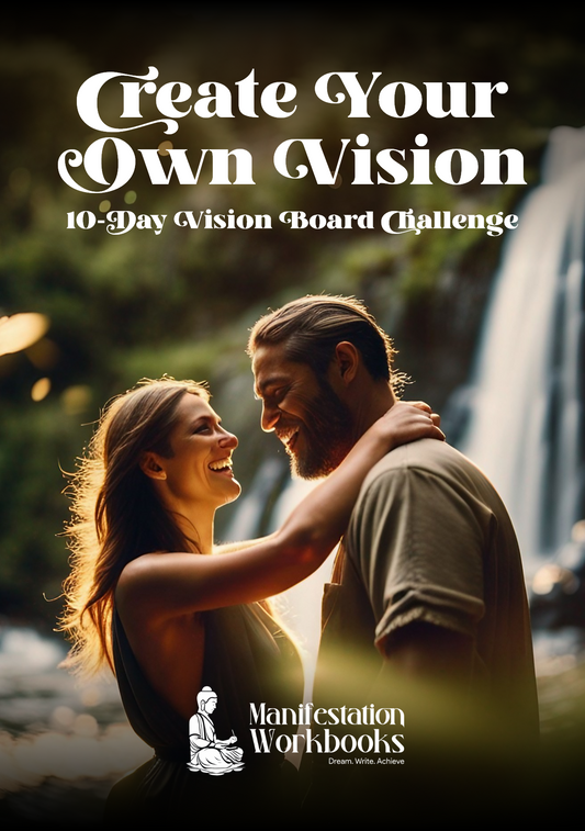 (Printable) 10 Day Vision Board Challenge Workbook